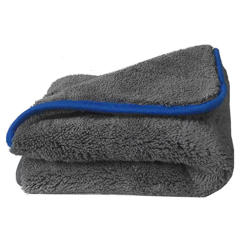 3 Pack of 1200GSM Coral Fleece Microfibre Car Wash, Detailing Towels Perfect On Paintwork, Glass, Mirrors, Wheels